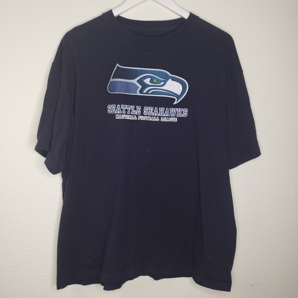NFL Other - NFL Seattle Seahawks Navy Blue Short Sleeve Tee